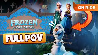 Frozen Ever After POV – Full Ride à Disneyland Paris (On Ride) ❄️