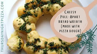 Cheesy Pull-Apart Bread Wreath with Gruyere and Fresh Herbs