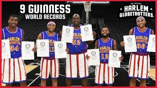 Elite Basketballers Set 9 Guinness World Records in 1 Day! | Harlem Globetrotters