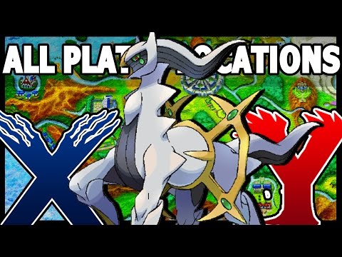 ALL ARCEUS PLATE LOCATIONS - POKEMON X Y ALL ARCEUS PLATE LOCATIONS - POKEMON X Y