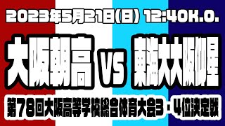 【高校】大阪朝鮮中高級学校 vs 東海大付属大阪仰星高校　第78回大阪高等学校総合体育大会ラグビーフットボールの部 3・4位決定戦