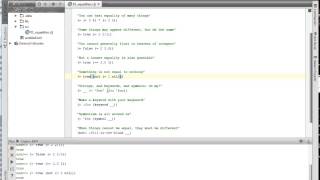 Clojure Koans 1 Equalities