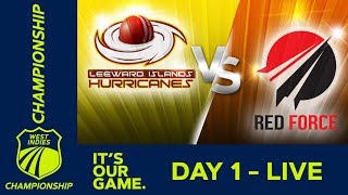 🔴LIVE Leeward vs T\u0026T - Day 1 | West Indies Championship | Thursday 27th February 2020