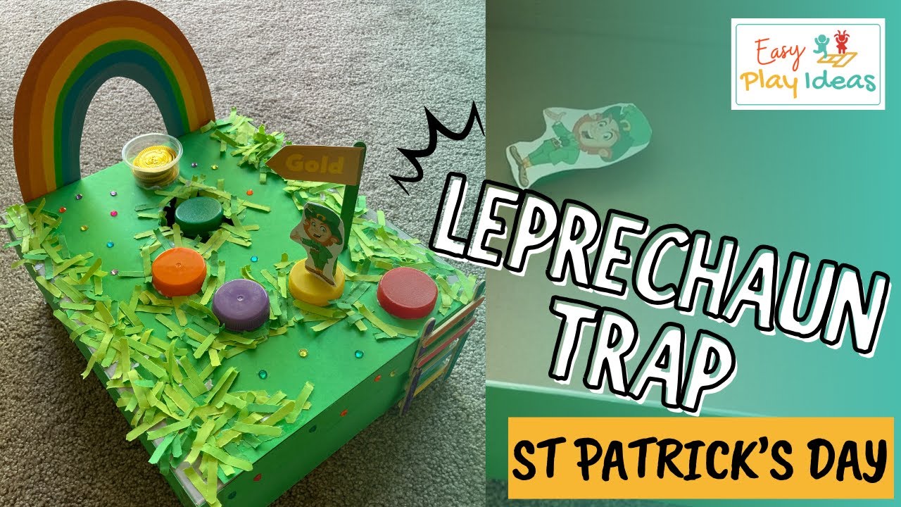 How To Make A Leprechaun Trap With A Shoe Box