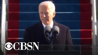 Joe Biden's inauguration address: "This is America's day"