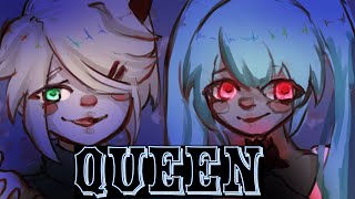 REUPLOAD【鏡音リン \u0026 初音ミク】QUEEN 【VOCALOIDカバー】