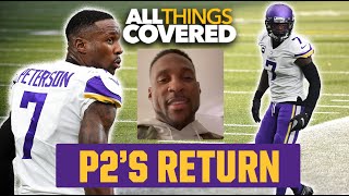 PATRICK PETERSON ANNOUNCES HIS RETURN FROM INJURY, WILL PLAY VS PACKERS IN WEEK 11 #shorts #vikings