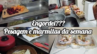 #vlog #rotinadodia #diáriodadieta  marmitas para a semana,voltando pro foco, engordei???? pesagem e