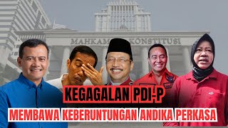 PDI-P GUGAT MK, MEMBAWA KEBERUNTUNGAN DAN KEMENANGAN BAGI ANDIKA PERKASA‼️