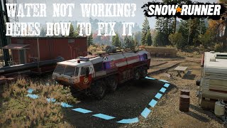 Water Not Working? How To Get Water In New SnowRunner Phase 9 Update/DLC Guide Tutorial Walk Through