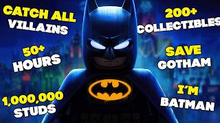I 100%'d Lego Batman: Legacy of the Dark Knight. It Was Awesome.