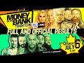 Full WWE Money in the Bank 2024 Results