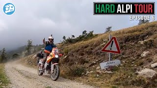 Road to Hard Alpi Tour Ep6: Big Bikes Riding Dirt In The Alps (Bodge Tape Adventures)