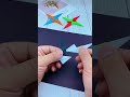 origami 經典簡單的四角十字飛鏢 折紙 手工 折紙教程 創意手工 折紙飛鏢 手工折紙