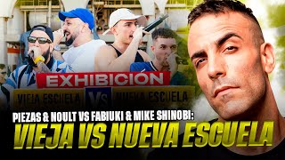 PIEZAS Y NOULT VUELVEN A LAS BATALLAS 💫 REDBULL EXHIBICIÓN VS MIKE SHINOBI \u0026 FABIUKI 🏟️ Reacción