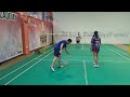 Game 4 Jeffry & JP vs Rhea & Jeffrey | Casual Badminton Plays in Singapore | 01Oct2024