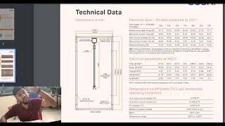 Solar Data sheet explanation project activity