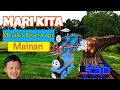 Merakit Mainan kereta api THOMAS AND FRIENDS | Bersama Zamshan Channel , AZZAM MAU GAK YA ?