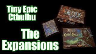 Tiny Epic Cthulhu - The Expansions