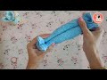 diy วิธีพับผ้าเช็ดหน้าให้เป็นกระต่ายน้อย🐇แสนน่ารัก❤how to make washcloth to rabbit