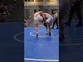 getting the first takedown in a match is a high percentage win strategy...