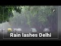 Rain lashes Delhi