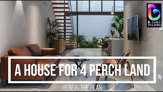 budget house design for 4 perch land