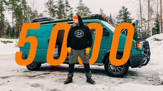 5000 TILAAJAA! | Retkiruokaa | VANLIFE Suomi | 4K