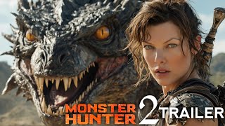 Monster Hunter 2 - Trailer (2025) | Milla Jovovich ,Tony Jaa, | AI Concept Trailer