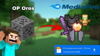 Minecraft but every ores drop op item mod dowload | how to dowload minecraft but ores drop op item