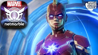 MARVEL FUTURE REVOLUTION - Captain Marvel Opening Cutscene (iOS, Android)