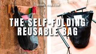 EVERLESS SMARTBAG : THE SELF-FOLDING REUSABLE BAG | Kickstarter | Gizmo-Hub.com