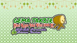 GEMA TAKBIR Hari Raya Idul Fitri 1444 H - KB RA Perwanida Ketintang Surabaya