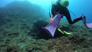 宮古島 魔王の宮殿 Devil palace Under Water Scuba Diving