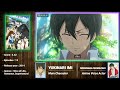 sub indo nobunaga shimazaki anime voice actor 島﨑 信長 part 1