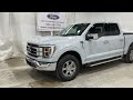 White 2022 Ford F-150 LARIAT Review   - MacPhee Ford