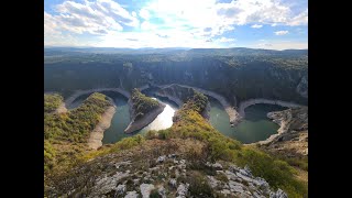 Uvac River Canyon in Serbia