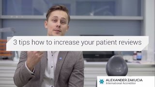 How to increase your patient reviews in 3 steps