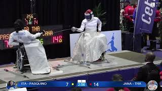 ภาพข่าวการแข่งขันวีลแชร์ฟันดาบเวิลด์คัพ IWAS Wheelchaor Fencing World Cup 2023 วันที่ 17 มีนาคม 2566