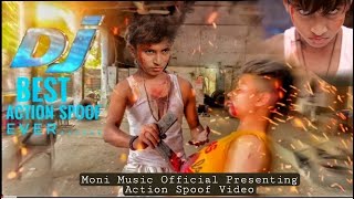 DJ Movie Best Spoof Ever | Action Scene | ft. Allu Arjun | Children love story | Moni Music Official