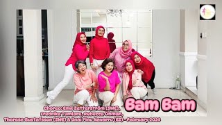 Bam Bam Line Dance  |  Absolute Beginner | Happy Moms by FL (INA)