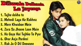 Dilwale Dulhania Le Jayenge Movie All Songs Shahrukh Khan Kajol Long Time Songs