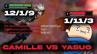 Camille vs Yasuo - Make him int and go 1/11 - Emerald 4 (03/02/2025)