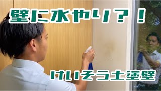 【室内自然塗り壁】湯布珪藻土について