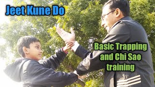 Jeet kune Do. Basic trapping and chi Sao training