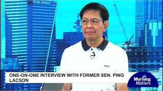 PING LACSON on Anson Que Kidnap-Slay, Former President Duterte's Drug War: Interview on One News