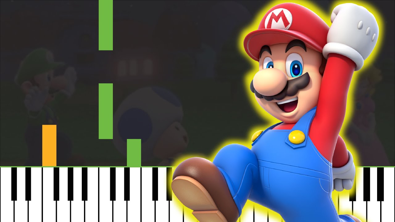 Super Bell Hill - Super Mario 3D World - Piano Tutorial - YouTube