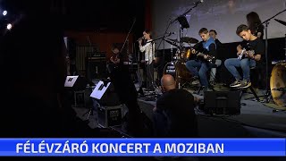 Félévzáró koncert a moziban