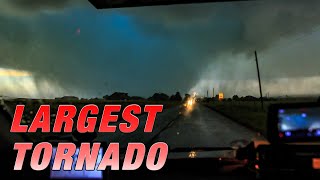 World's largest tornado - El Reno Tornado 2013 - Storm Spotting Operations