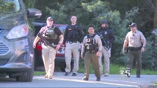 Authorities Continue Search For Dangerous Bank Robbery Suspect In Santa Cruz Mountains